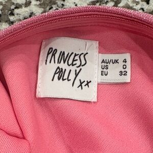 Princess Polly Pink Strapless Dress